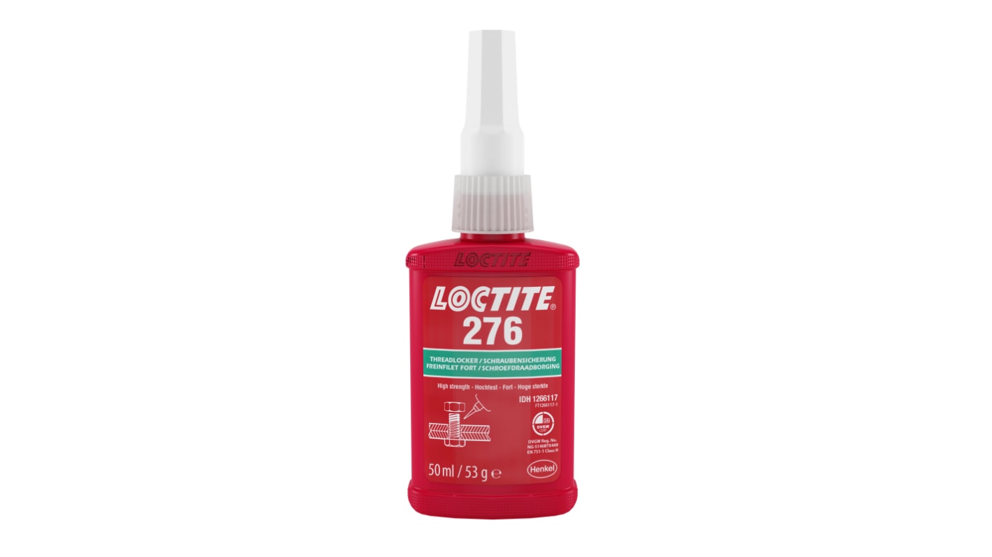 Loctite Loctite 276 Green Threadlocking Adhesive, 50 ml, 24 h Cure Time