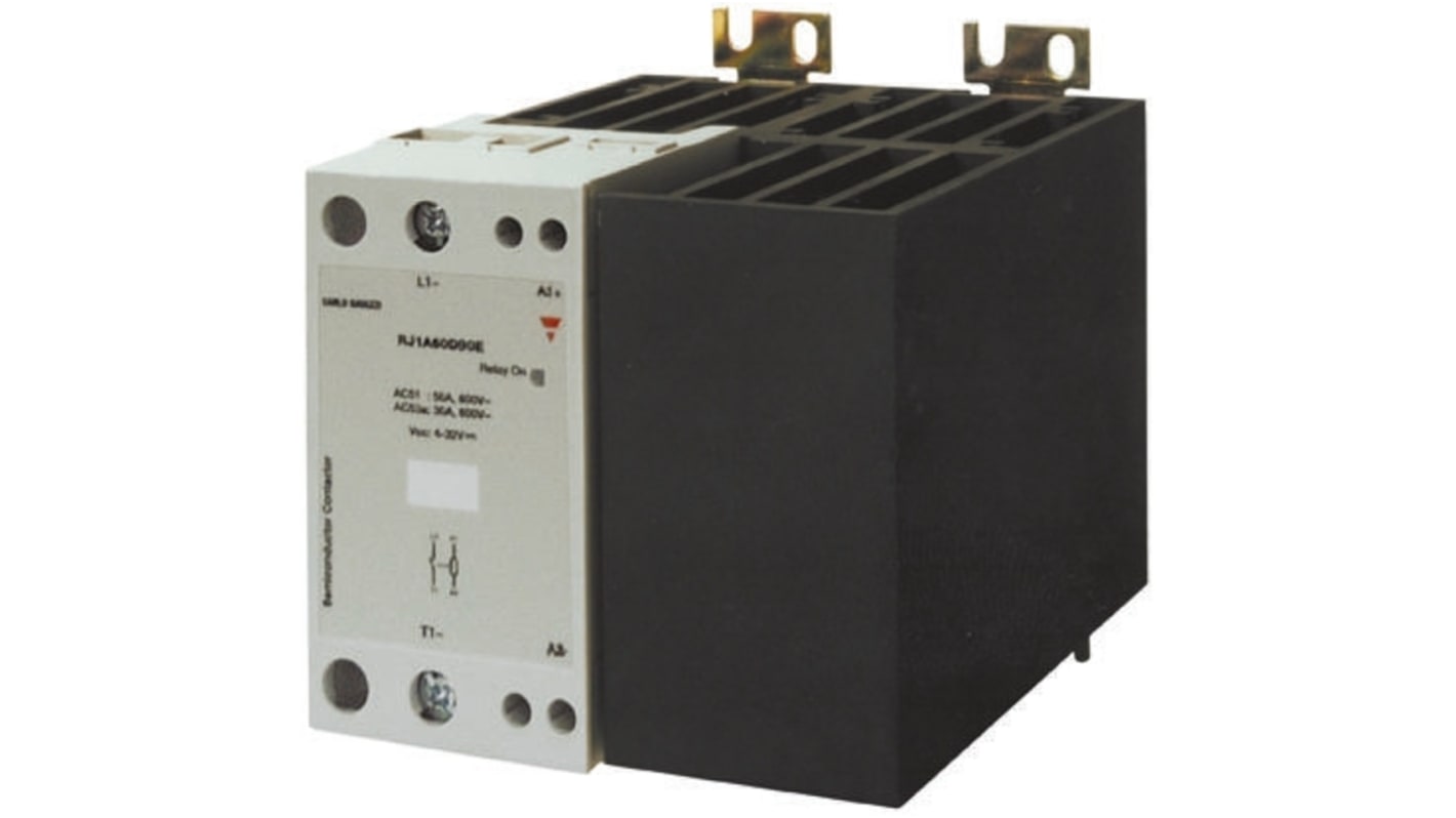 RJ1A60D70E Carlo Gavazzi Solid State Relay, 70 A rms Load, DIN Rail