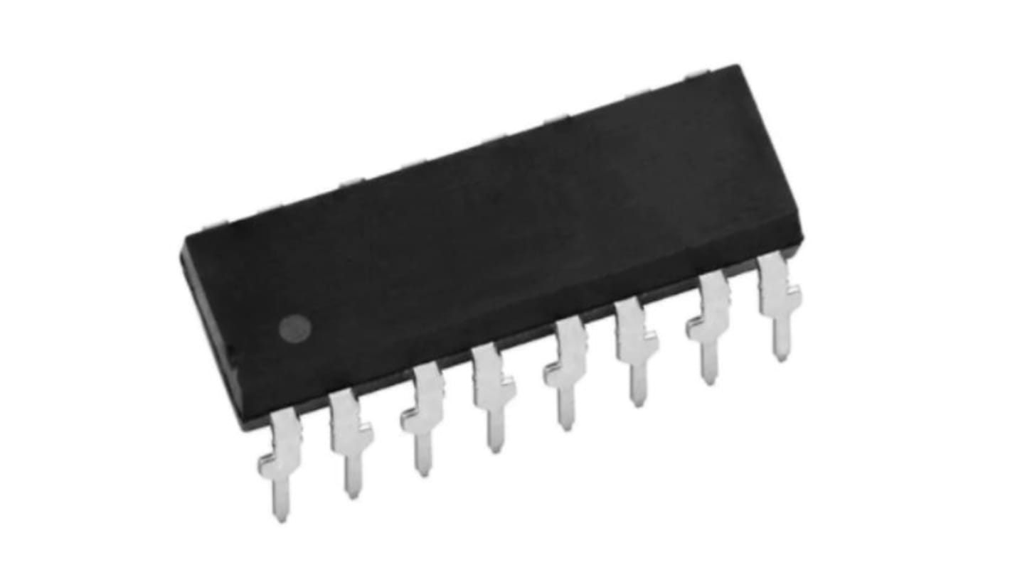 Fotoaccoppiatore Vishay, 4 canali, Montaggio con foro passante, uscita Fototransistor 50%, 16 Pin