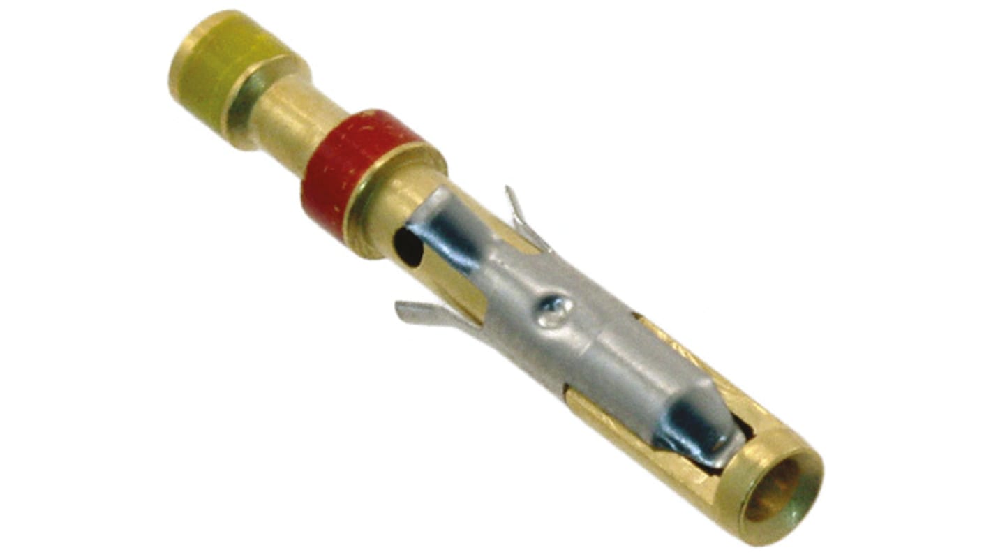 TE Connectivity Type II Series Female Crimp Terminal, 24AWG Min, 20AWG Max