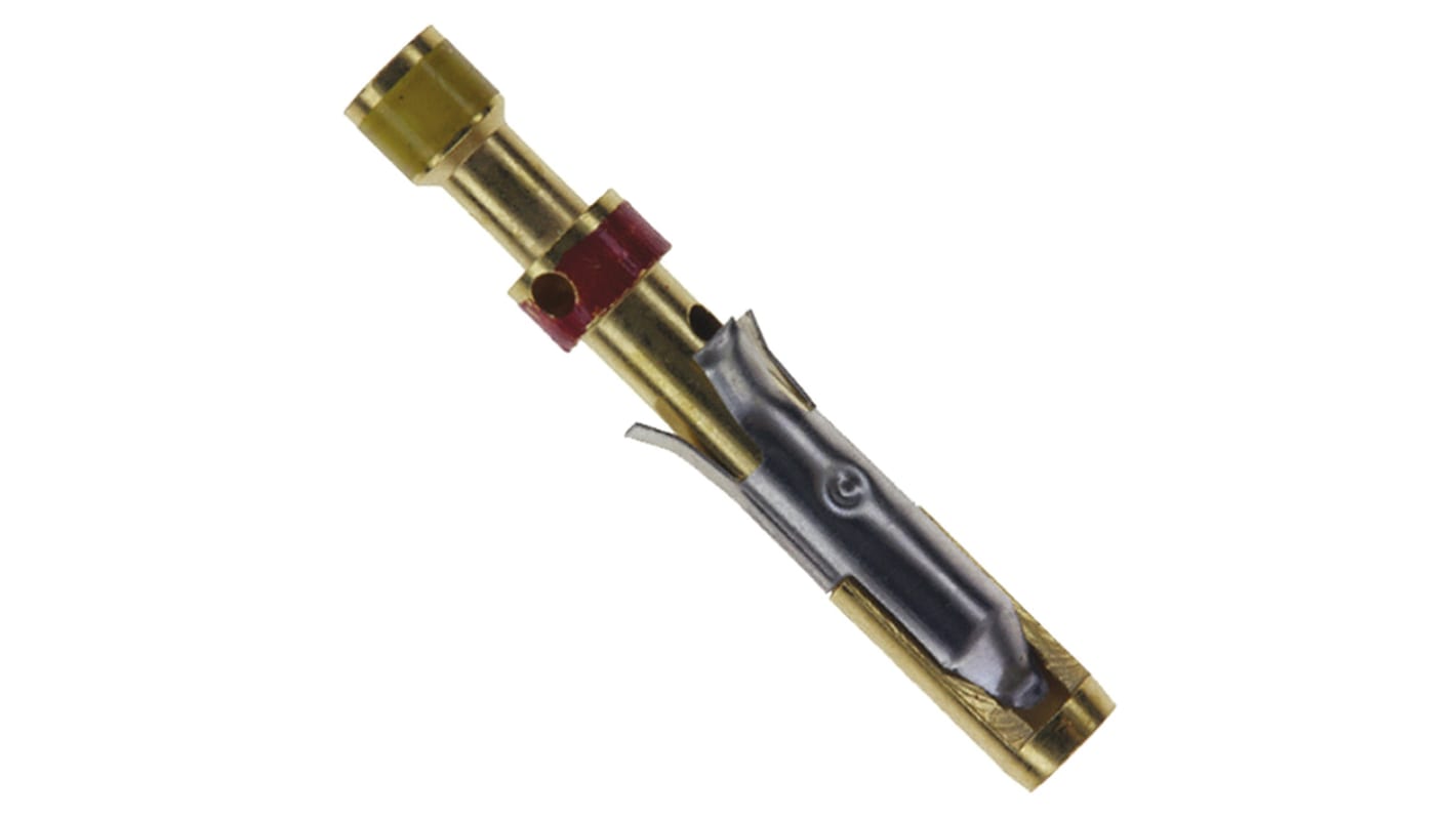 TE Connectivity Type II Series Female Crimp Terminal, 24AWG Min, 20AWG Max