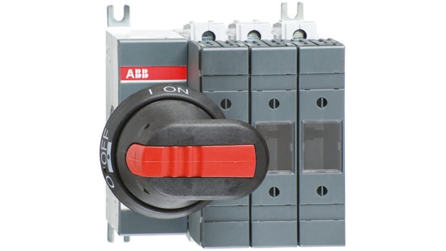 ABB Fuse Switch Disconnector, 3 Pole, 160A Max Current