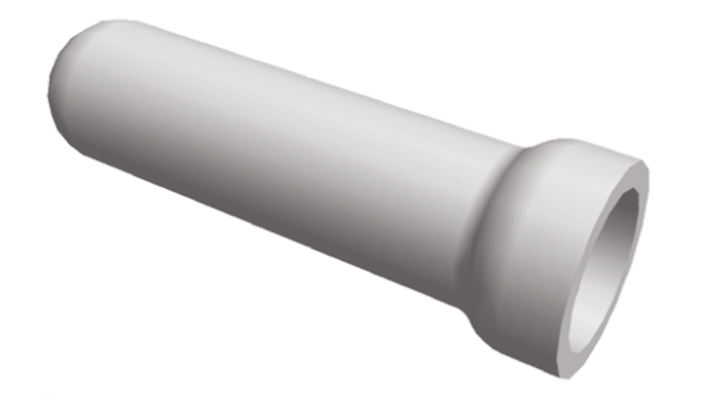 324484 | TE Connectivity, PIDG Butt Splice Connector, Clear, Insulated ...