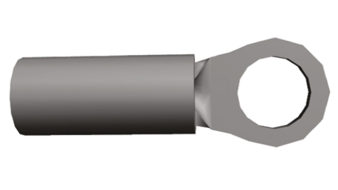 TE Connectivity, DG STRATO-THERM Uninsulated Ring Terminal, M3.5 Stud Size, 0.26mm² to 1.65mm² Wire Size