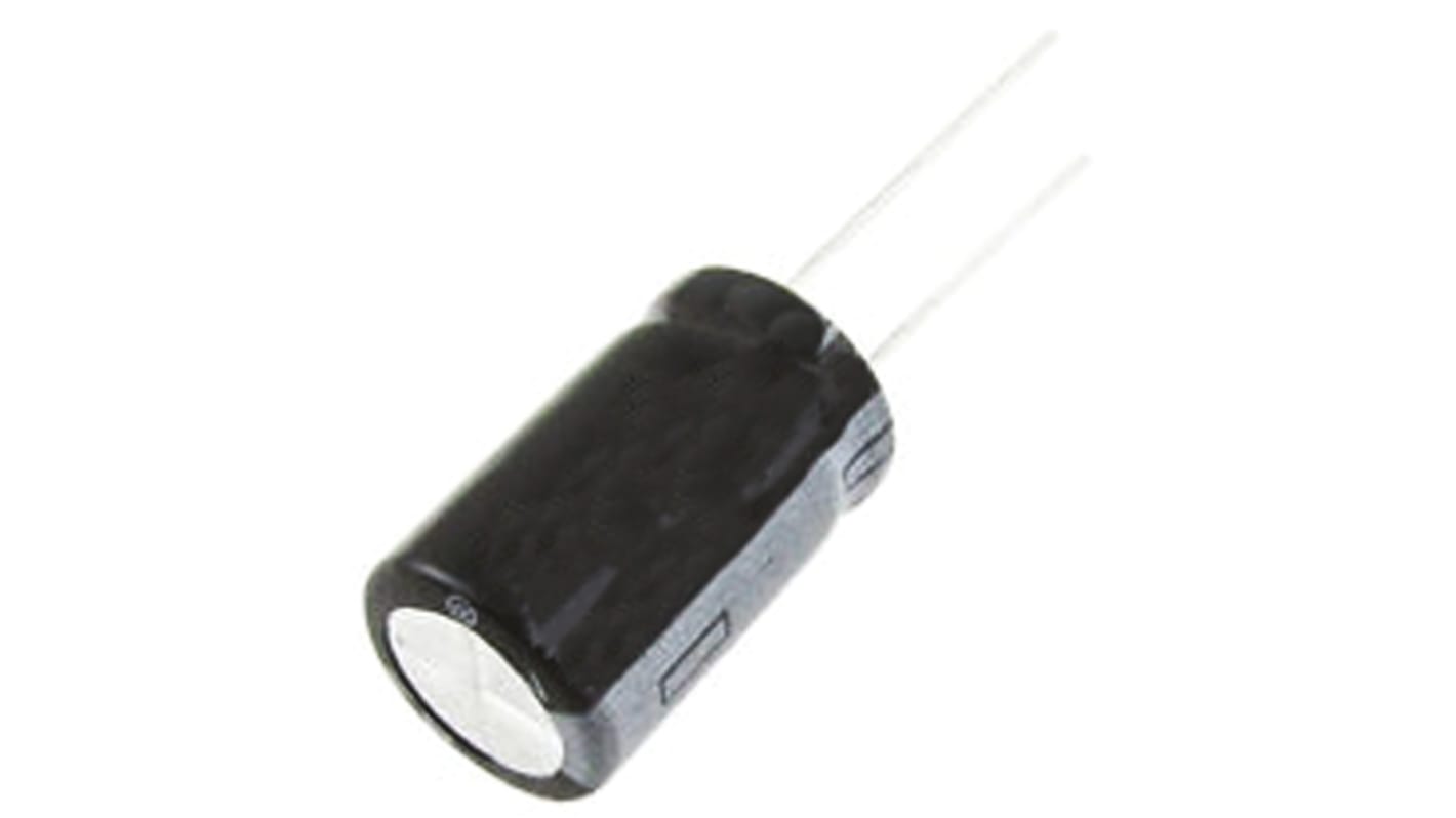 RS PRO 3300μF Aluminium Electrolytic Capacitor 16V dc, Radial, Through Hole