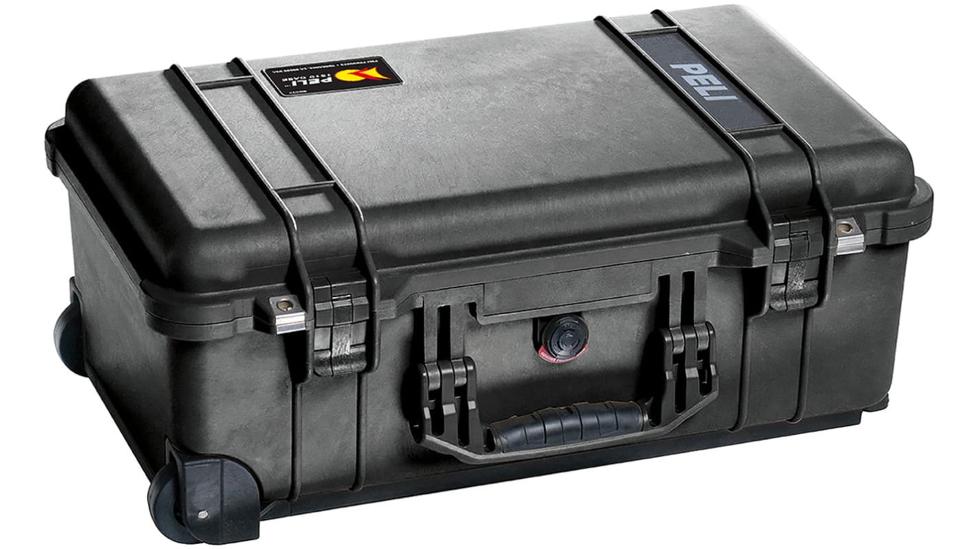 Peli 1510 Waterproof Plastic Equipment case With Wheels, 230 x 555 x 350mm