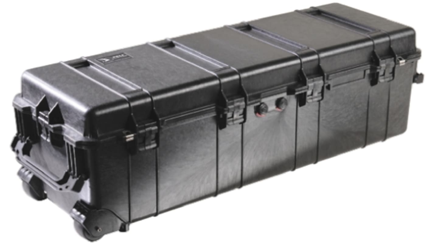 Peli 1740 Polypropylen Transportkoffer Schwarz, auf Rädern, Außenmaße 355 x 1121 x 409mm / Innen 308 x 1040 x 328mm