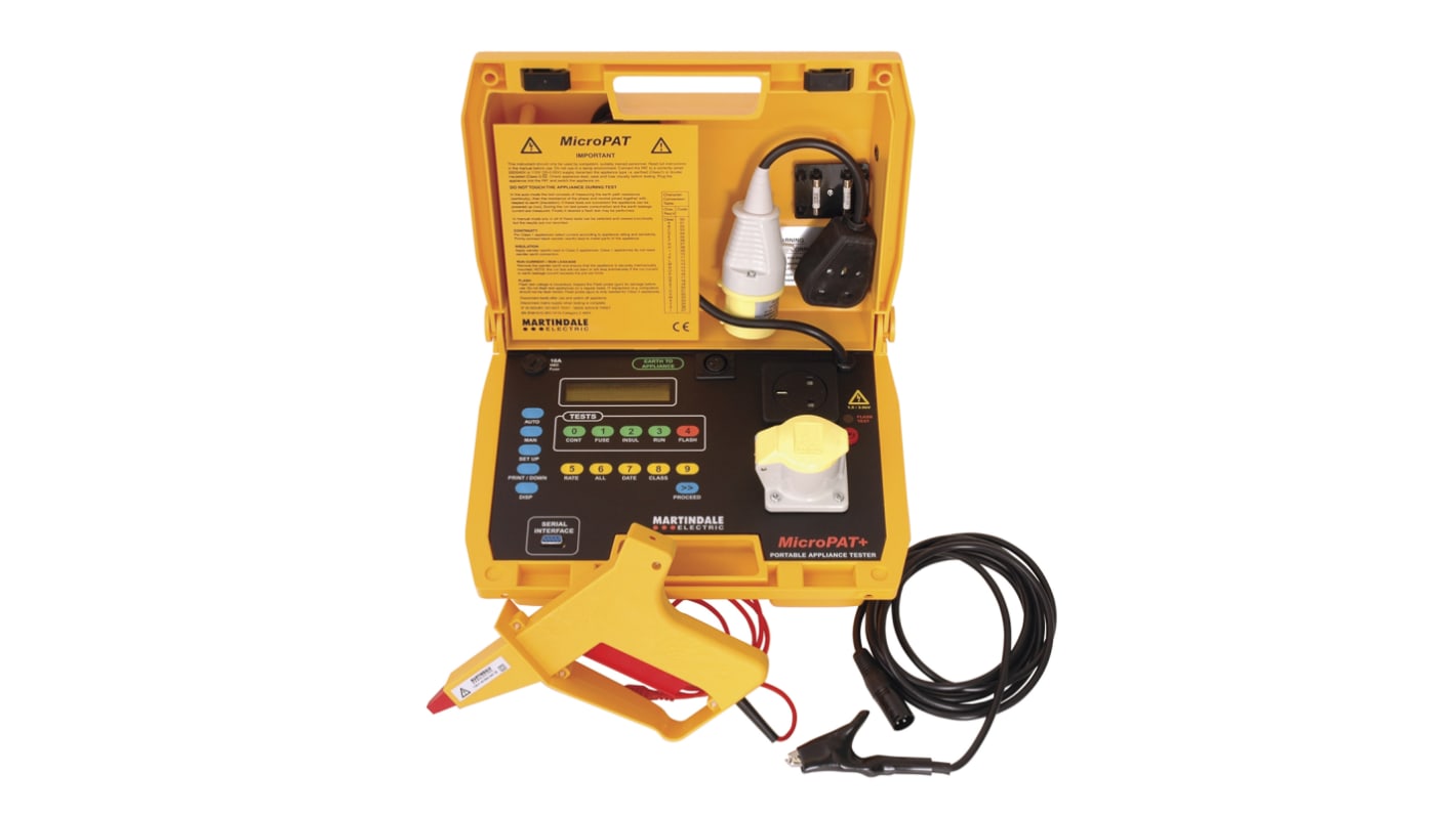 RSMPATPLUS Martindale MPATPLUS PAT Tester, Class I, Class II Test