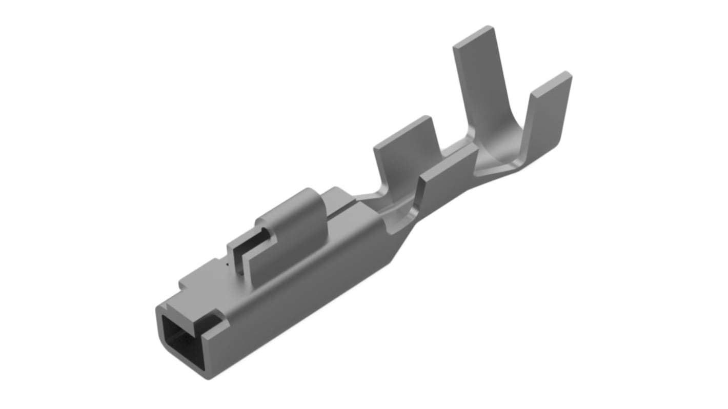 TE Connectivity AMP Universal Power Series Female Crimp Terminal, 26AWG Min, 22AWG Max