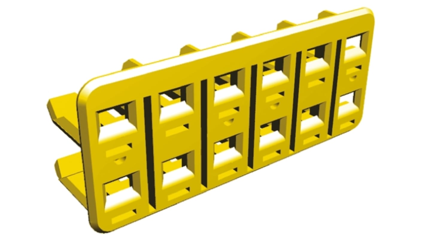 TE Connectivity TPA-Arretierung EconoSeal J Mark II Serie, 12, Abschlussplatte für Kfz-Steckverbinder