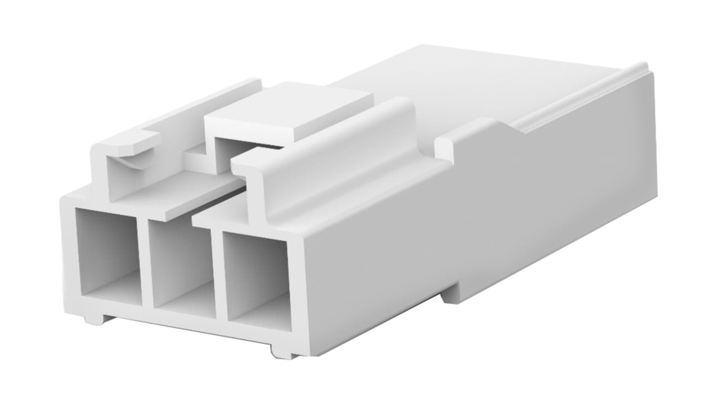 TE Connectivity AMP Universal Power Steckverbindergehäuse Buchse 3.96mm, 3-polig / 1-reihig Gerade für Universaler