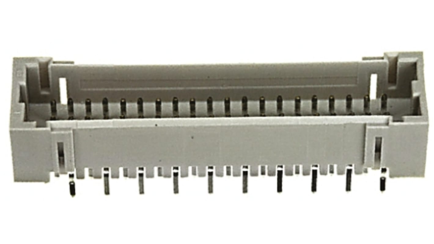 TE Connectivity AMP Mini CT Series Straight Through Hole PCB Header, 40 Contact(s), 3.0mm Pitch, 2 Row(s), Shrouded