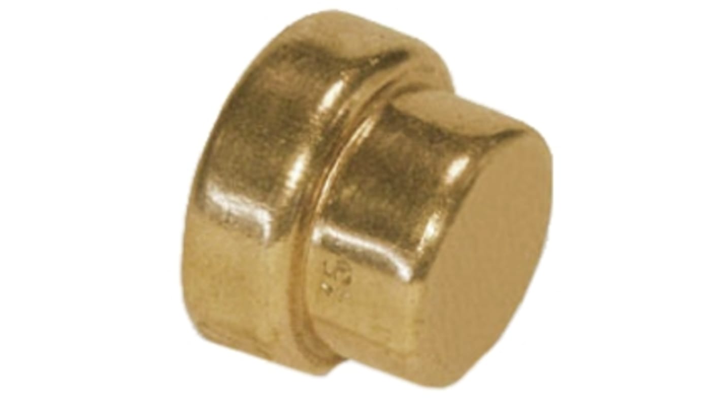Push fit copper 22mm Stop End fitting
