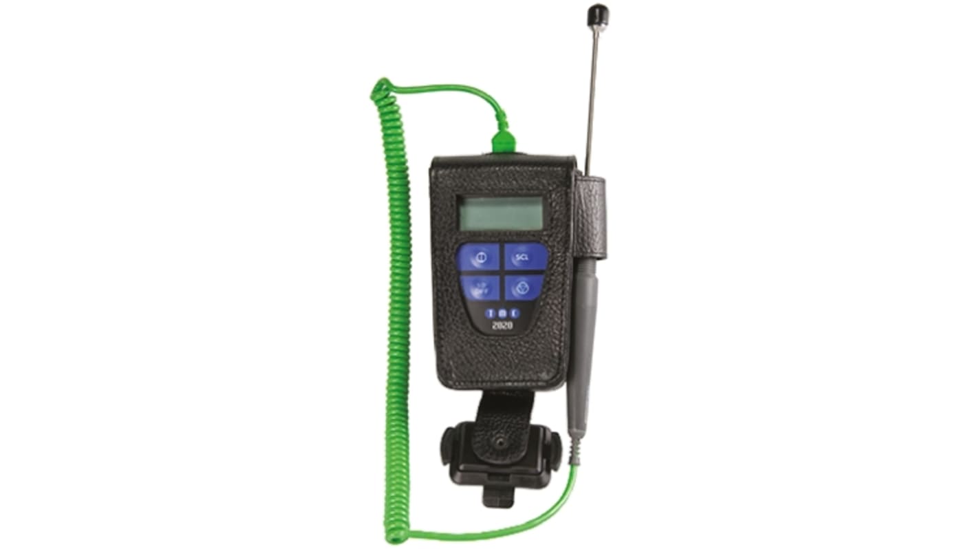 TM Electronics MM2020 HV Dual Input Digital Thermometer & Immersion for Facilities Management Use, Surface Probe,