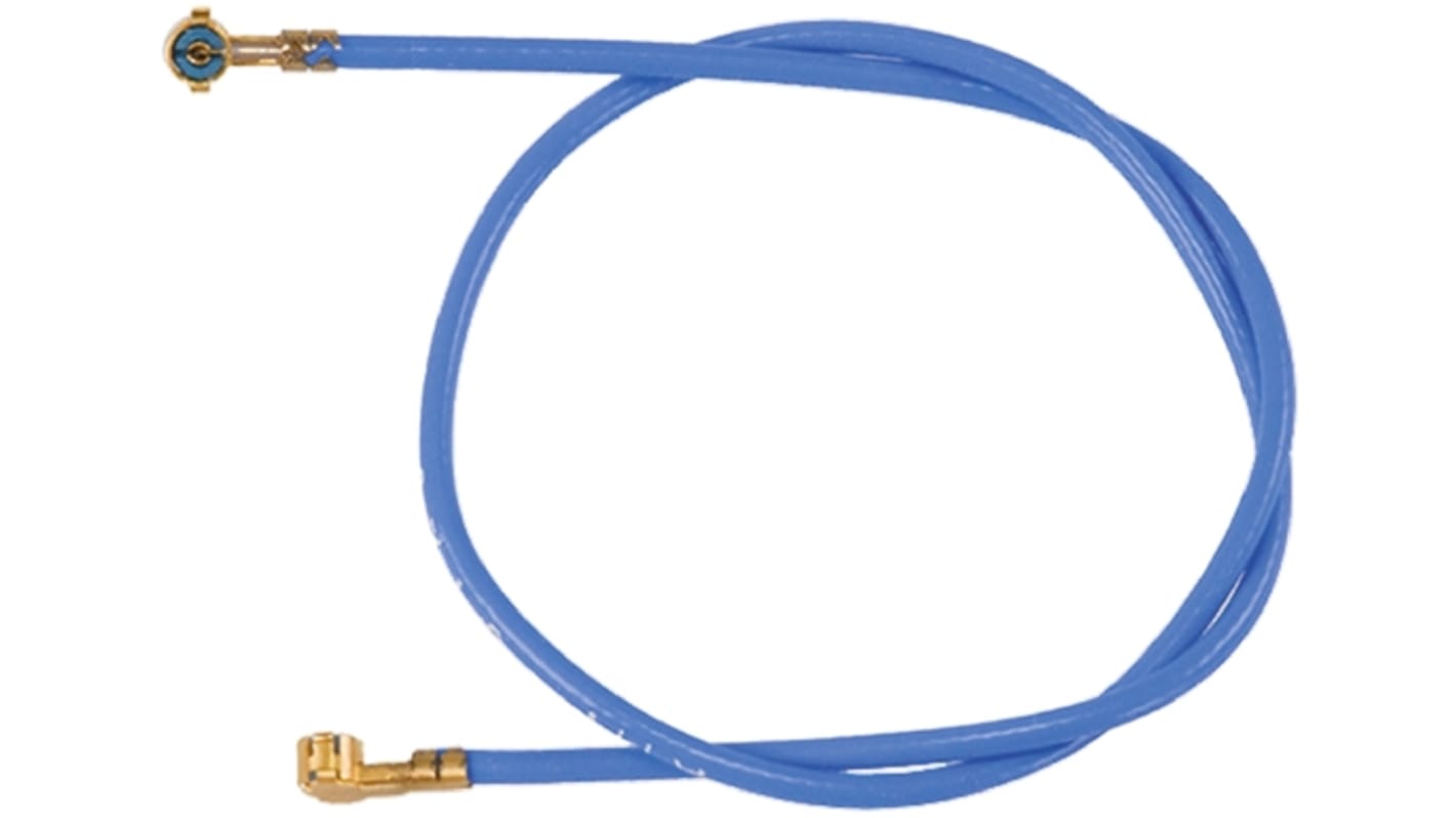 TE Connectivity Coaxial Cable, 200mm, Micro Ribbon Coax Cable Coaxial, Terminated