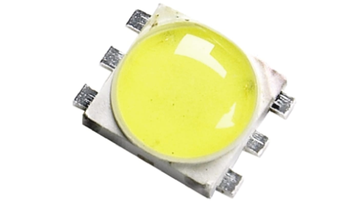 Avago SMD LED Weiß 3.5 V, 113,6 lm, 140 °, 6-Pin