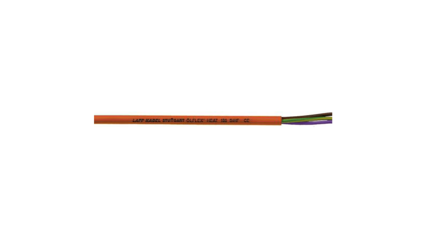 Cable de alimentación Lapp ÖLFLEX de 2 núcleos, 0,75 mm², Ø ext. 6.4mm, long. 50m, 500 V, funda de Silicona,