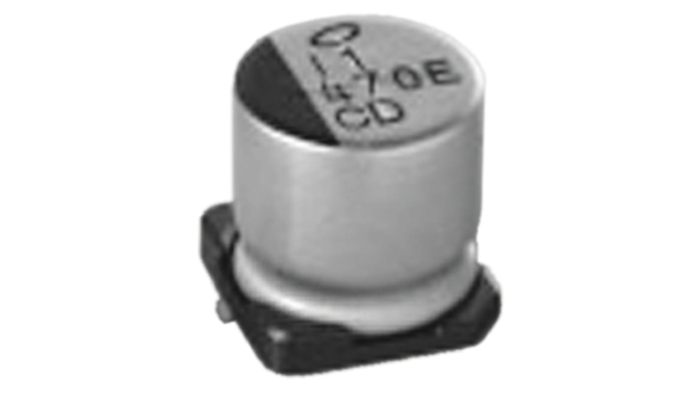 Nichicon 33μF Aluminium Electrolytic Capacitor 35V dc, Surface Mount - UCD1V330MCL1GS