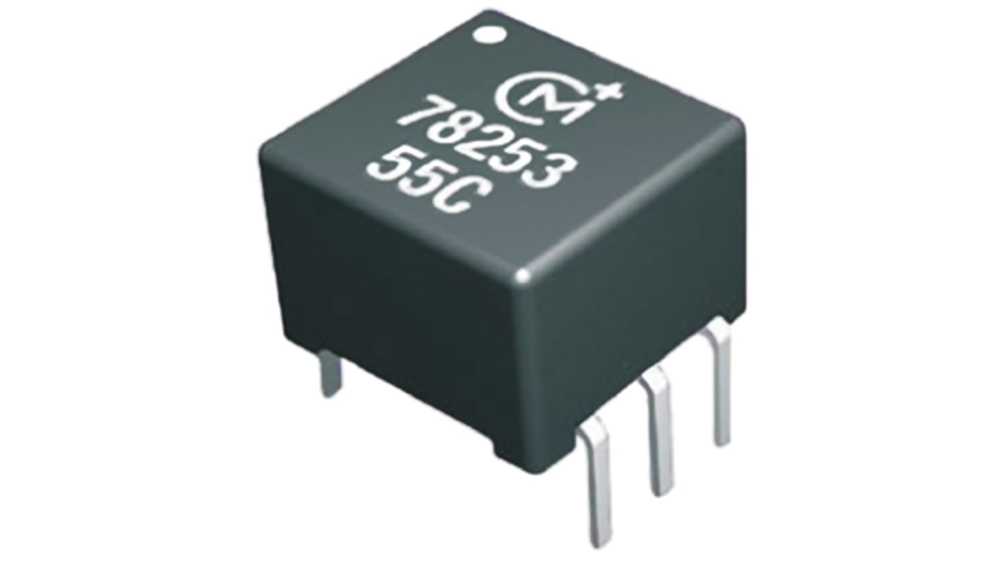 Murata Power Solutions Through Hole Pulse Transformer 1:1.31 Turns Ratio, 240μH Prim. Inductance, 0.6Ω Prim. Resistance