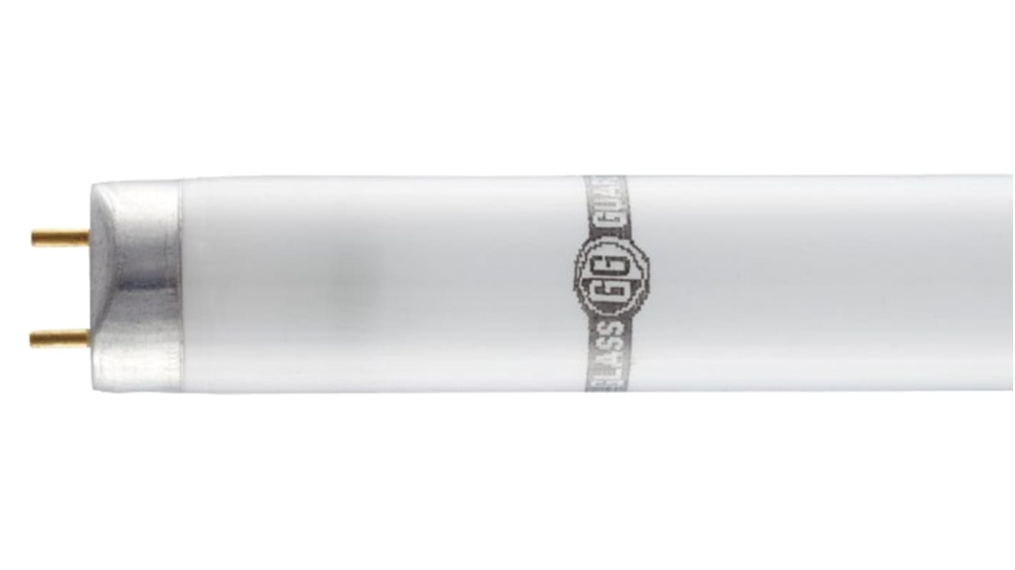 Tubo fluorescente GlassGuard, 18 W, Natural, 865, T8, 6500K, long. 600mm