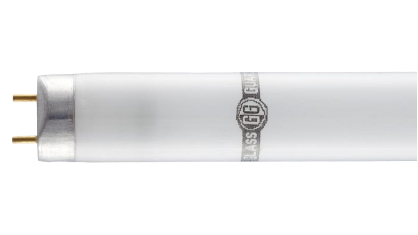 GlassGuard 18 W T8 Fluorescent Tube, Shatterproof with Fragment Retention, 600mm, G13