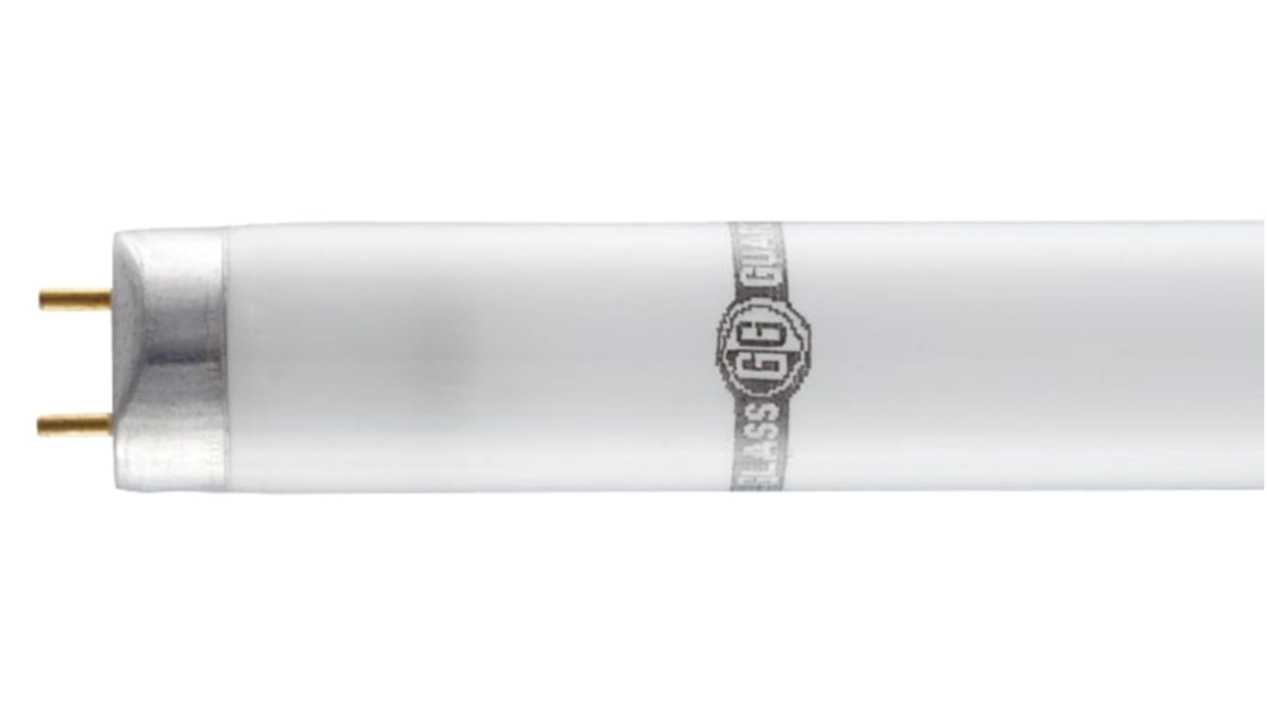 GlassGuard 36 W T8 Fluorescent Tube, Shatterproof with Fragment Retention, 1200mm, G13