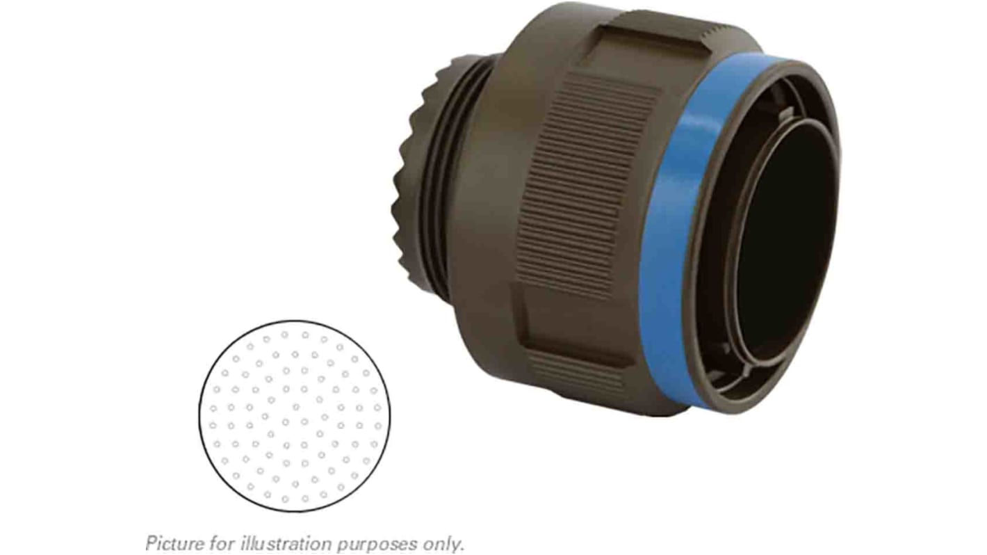 Souriau, 8D 79 Way MIL Spec Circular Connector Plug, Pin Contacts,Shell Size 21, Screw Coupling, MIL-DTL-38999