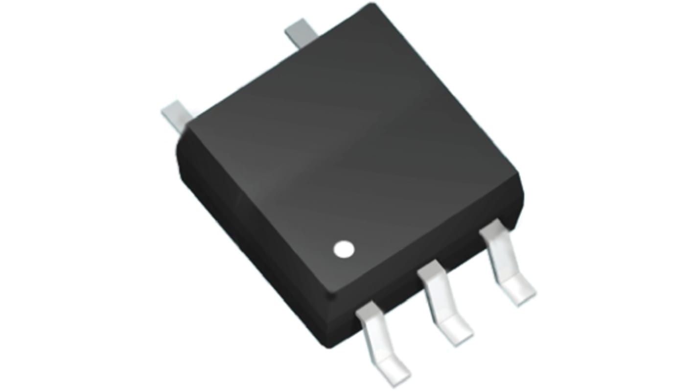 Vishay, VOM452T DC Input Phototransistor Output Optocoupler, Surface Mount, 5-Pin SOP