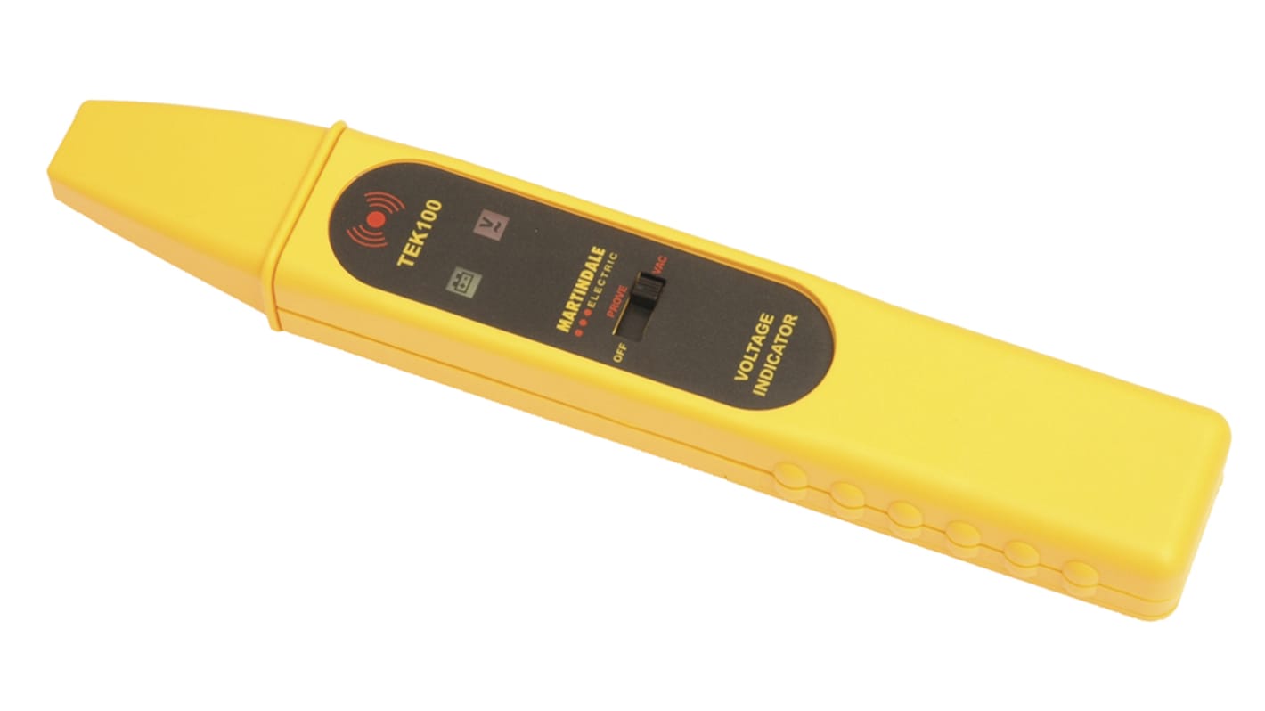 Martindale TEK 100 Non Contact Voltage Detector, 100V ac to 600V ac With RS Calibration