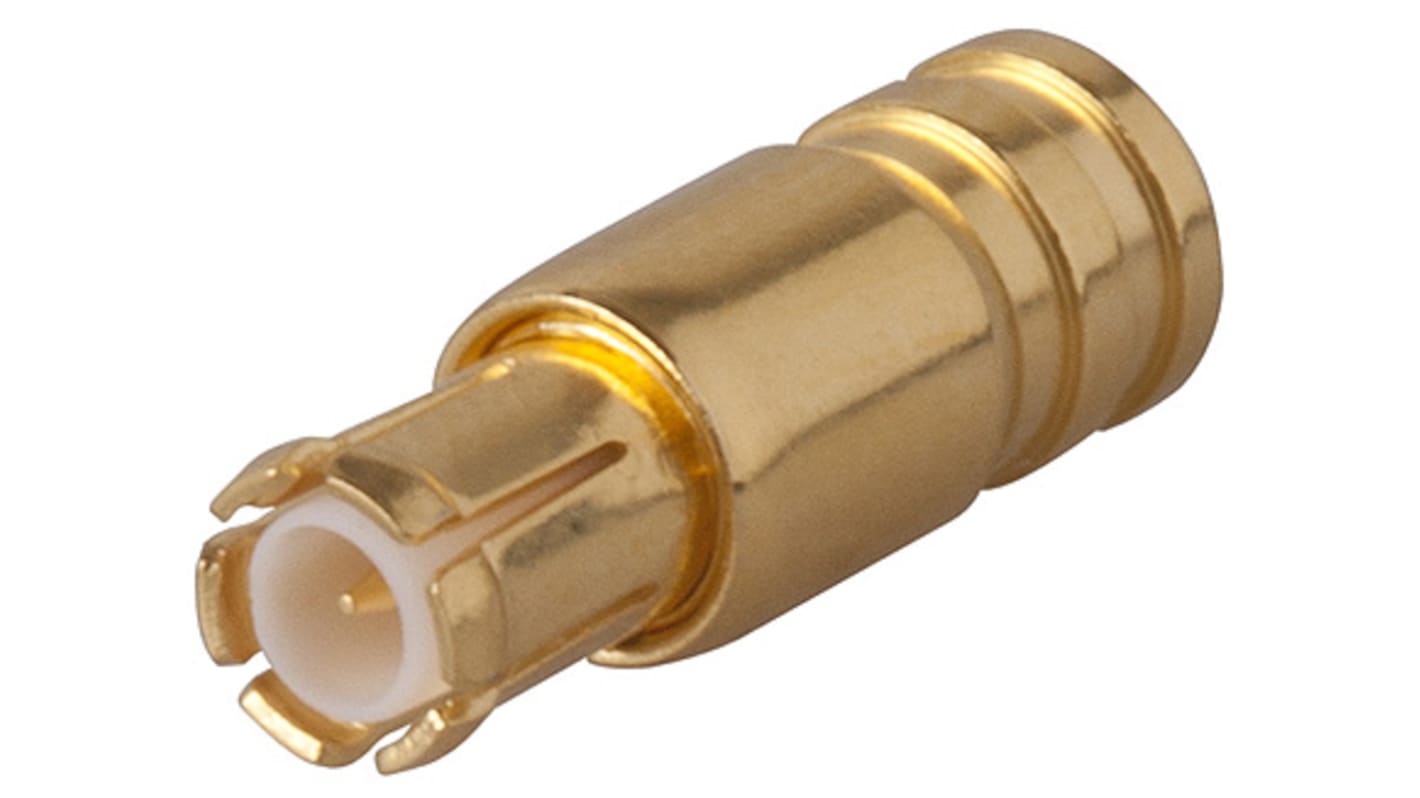 Huber+Suhner 50Ω Straight MCX RF Terminator, Cable Mount, 0 → 2GHz, 0.5W Average Power Rating