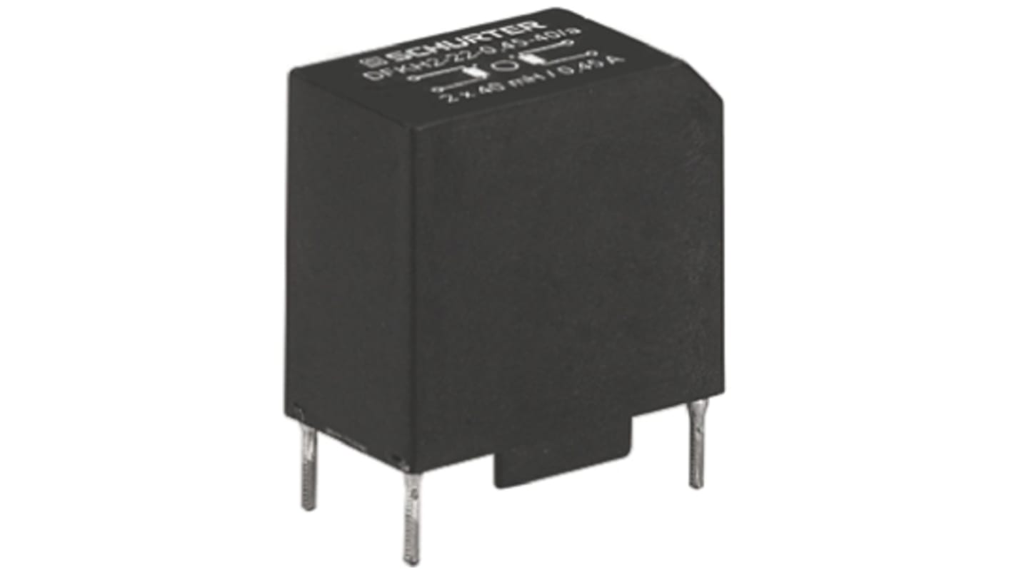 Schurter 11 mH -30 → +50% Leaded Inductor, Max SRF:500kHz, 600mA Idc, 600mΩ Rdc, DFKH