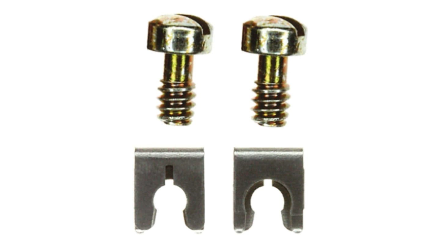 Accesorio para conector D-Sub - Retención de tornillo, para uso con Conector D-sub