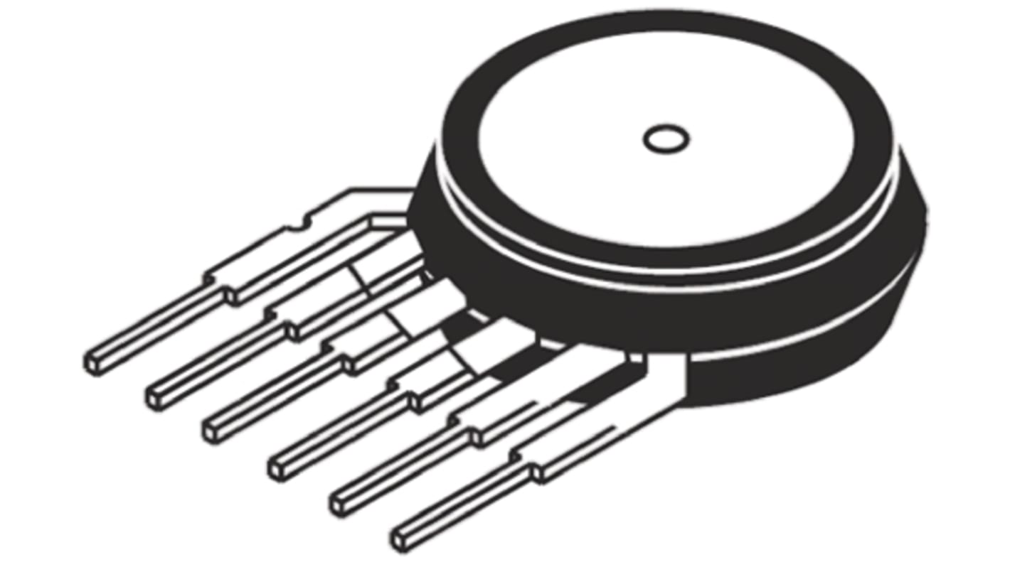 NXP Pressure Sensor, 0.2bar Min, 250kPa Max, Analogue Output, Absolute Reading