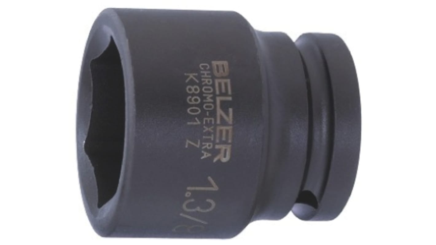 Bahco 1 13/16in, 3/4 in Drive Impact Socket Hexagon, 50.0 mm length