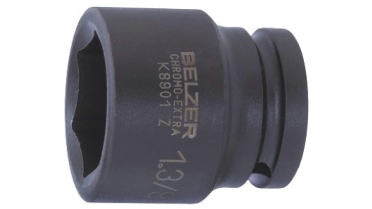 Bahco 1.1/8 inin, 3/4 in Drive Impact Socket Hexagon, 50.0 mm length