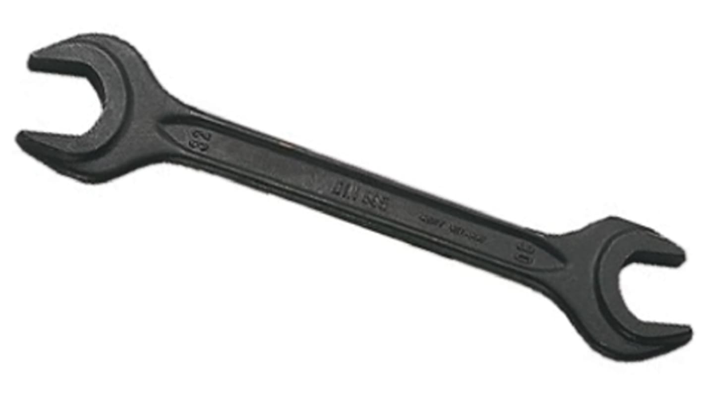 Bahco Double Ended Open Spanner, 6mm, Metric, Double Ended, 96 mm Overall