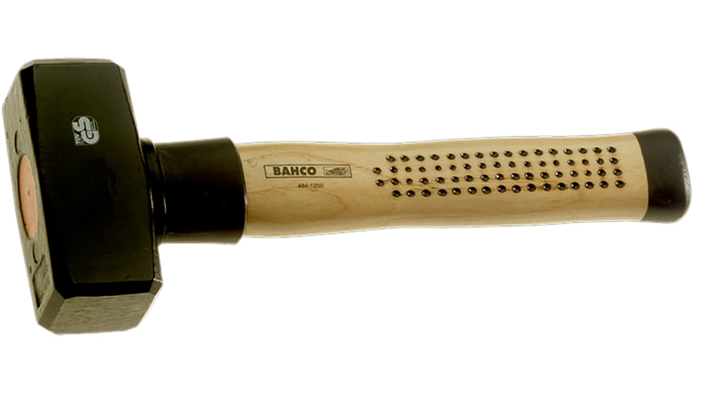 Bahco Hammer, Fäustel Hickory-Holz-Stiel 1kg