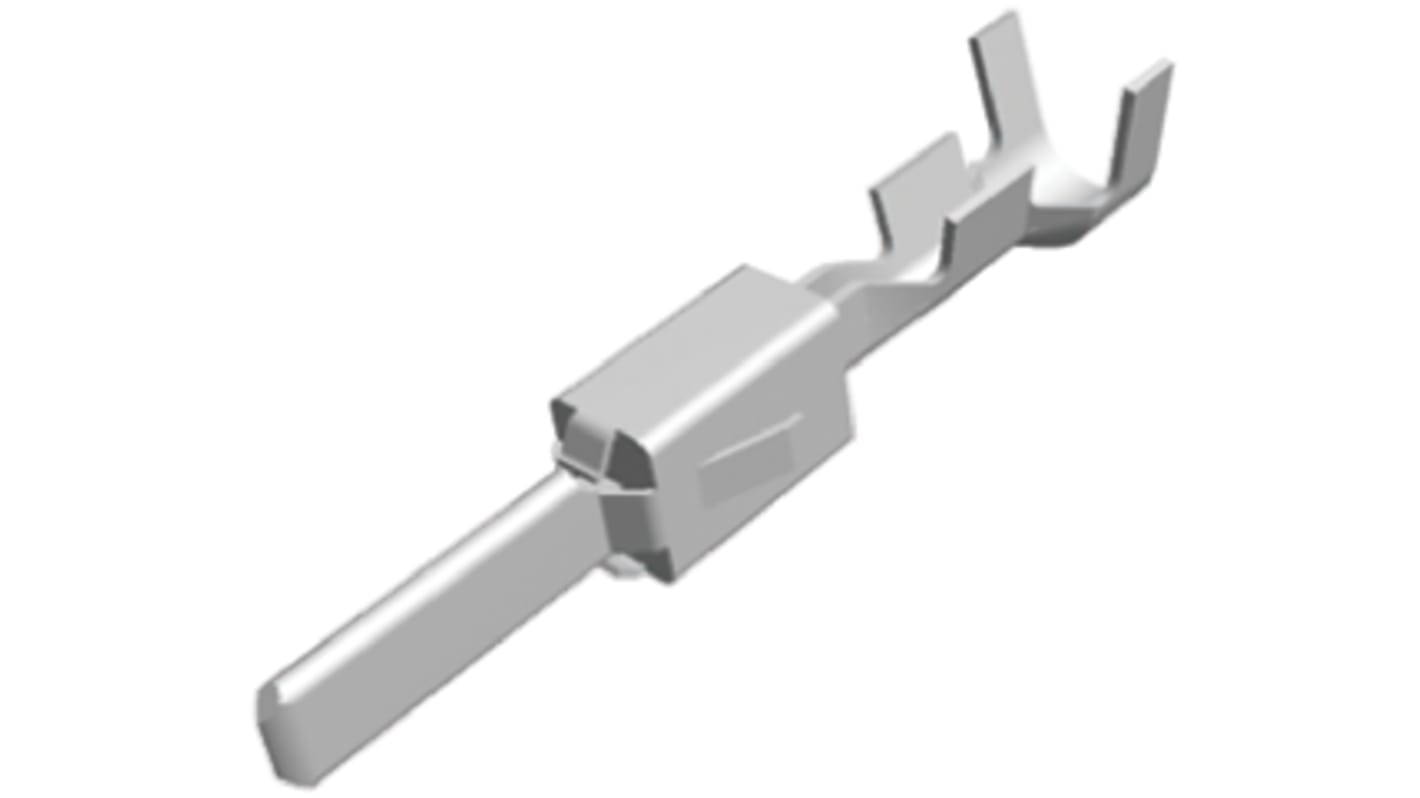 TE Connectivity Crimp-Anschlussklemme, Stecker, 0.5mm² / 1mm², Zinn Crimpanschluss