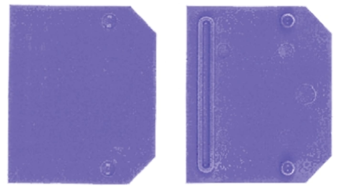 Weidmüller SAK Series End Cover for Use with DIN Rail Terminal Blocks