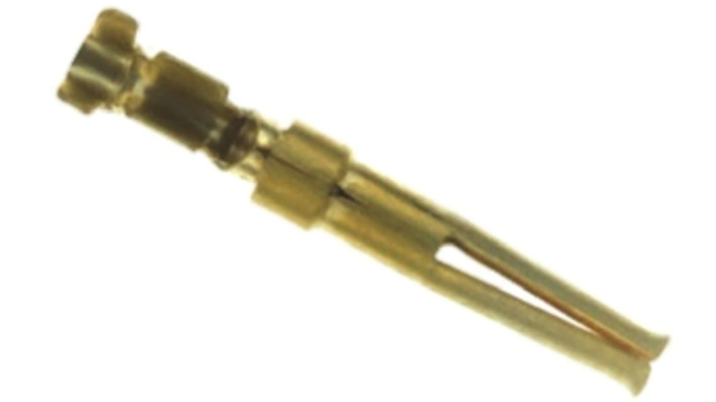 TE Connectivity, AMPLIMITE HDP-20 Series, size 20 Female Crimp D-sub Connector Contact, Gold over Nickel Signal, 26