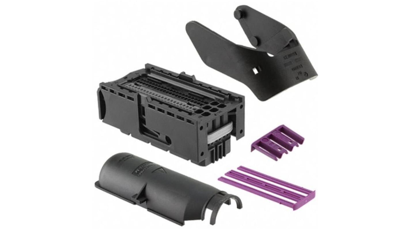 Conector de automoción TE Connectivity Micro Quadlok System Hembra de 94 vías en 4 filas