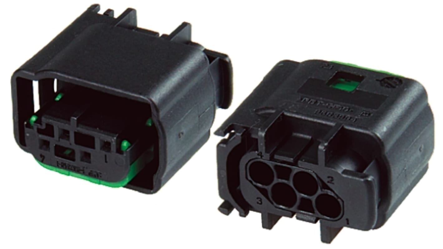 Conector de automoción TE Connectivity Micro Quadlok System Hembra de 4 vías en 2 filas