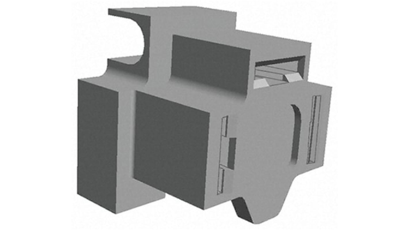 Boîtier de contacts à sertir série FASTIN-FASTON .312, 3 contacts Polyamide renforcé de fibre de verre, largeur 7.92mm