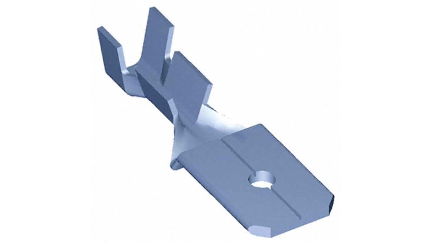 424754 TE Connectivity FASTON .250 Uninsulated Male Spade Connector