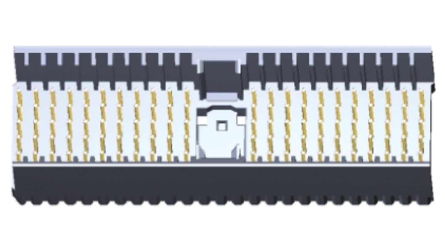 TE Connectivity Z-PACK HM Backplane-Steckverbinder Male Hard Metric Typ A, 110-polig, 5-reihig, Press-In-Anschluss,