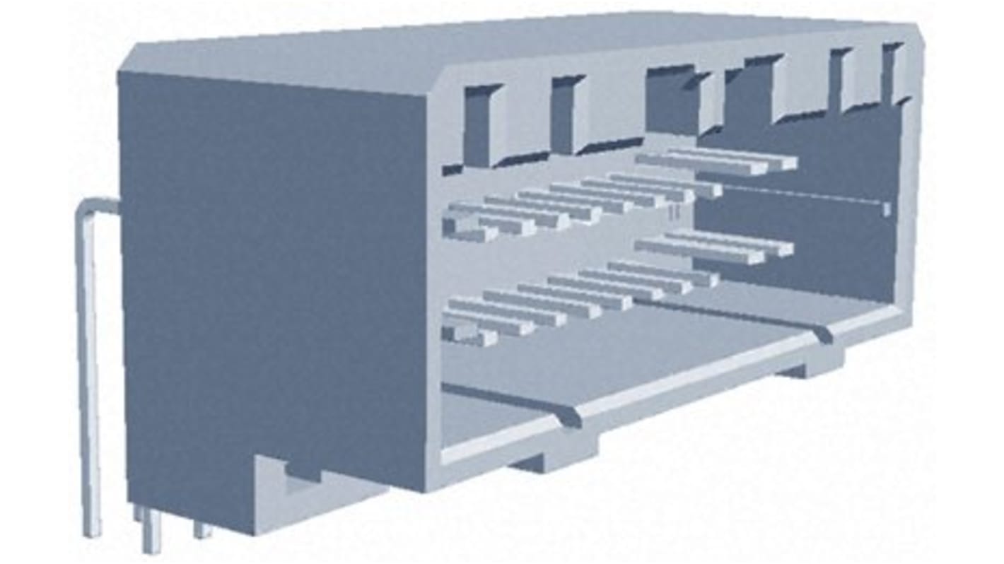 Presa PCB TE Connectivity, 26 vie, 2 file, Montaggio con foro passante