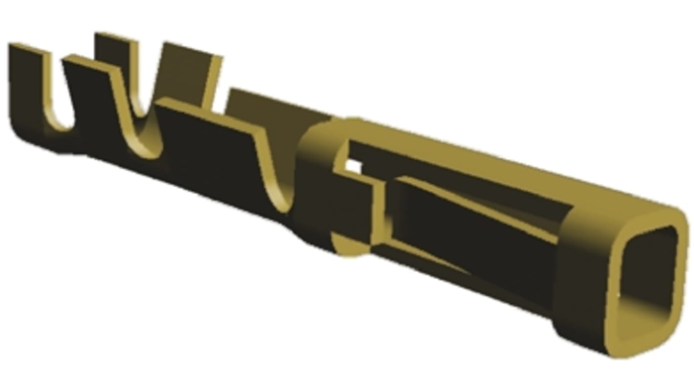 TE Connectivity AMPMODU MOD II Crimp-Anschlussklemme für AMPMODU MOD II-Steckverbindergehäuse, Buchse, 0.1mm² / 0.3mm²,