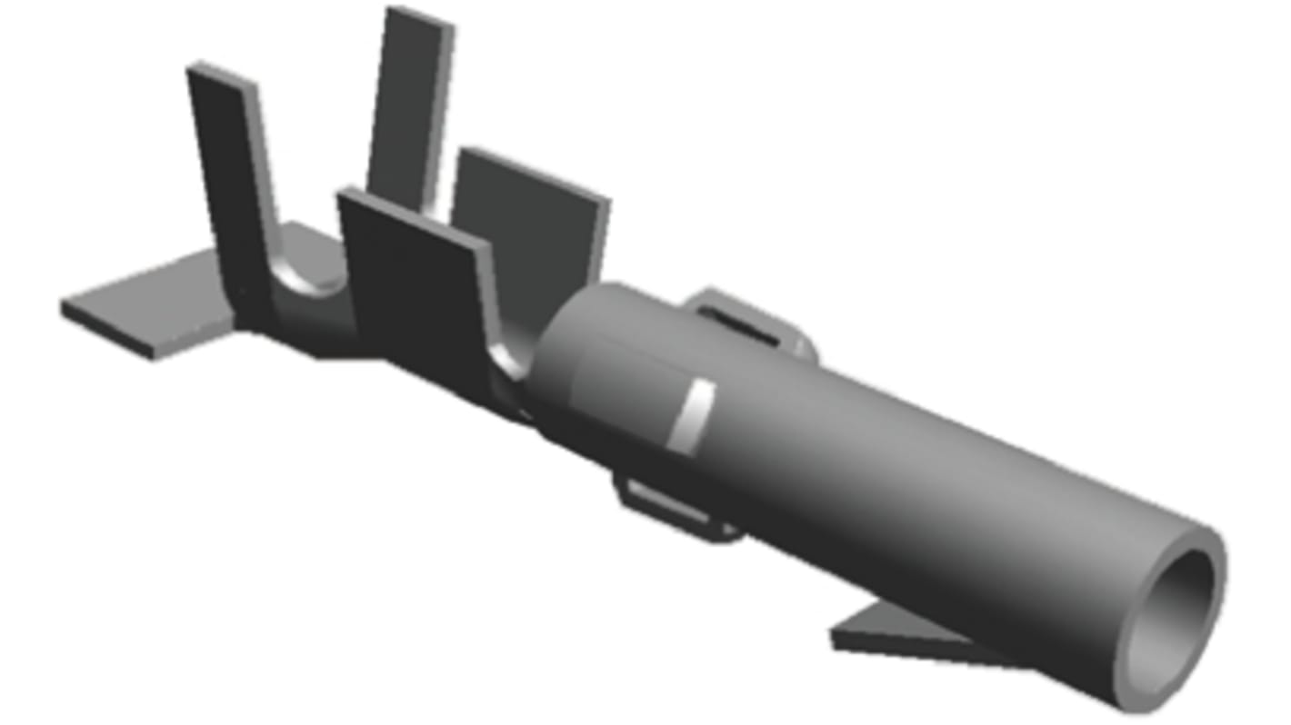 TE Connectivity Commercial MATE-N-LOK Series Female Crimp Terminal, 18AWG Min, 16AWG Max