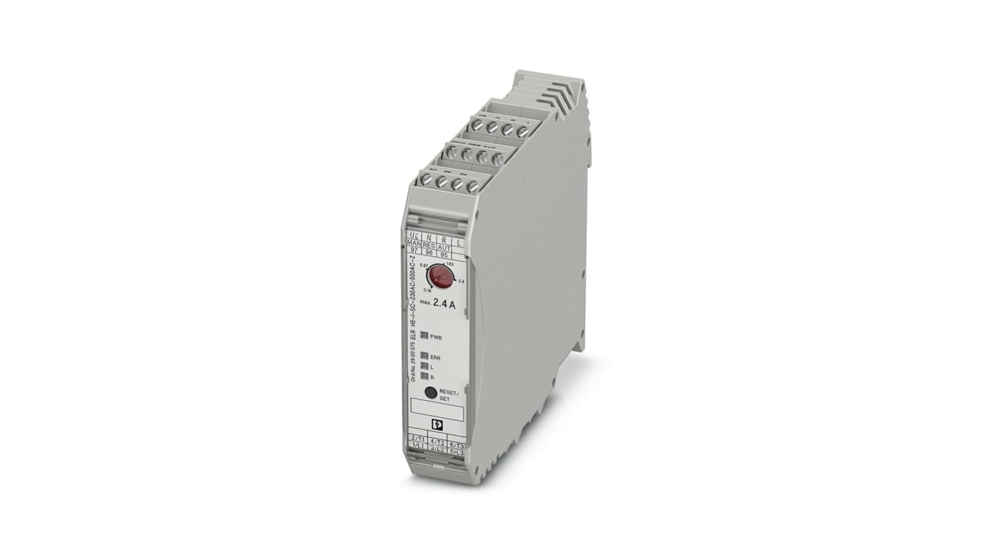 Phoenix Contact Contactron Hybrid-Motorstarter, Serie ELR H5-I-SC-230AC/500AC-2, 1 kW, 230 V ac 2,4 A