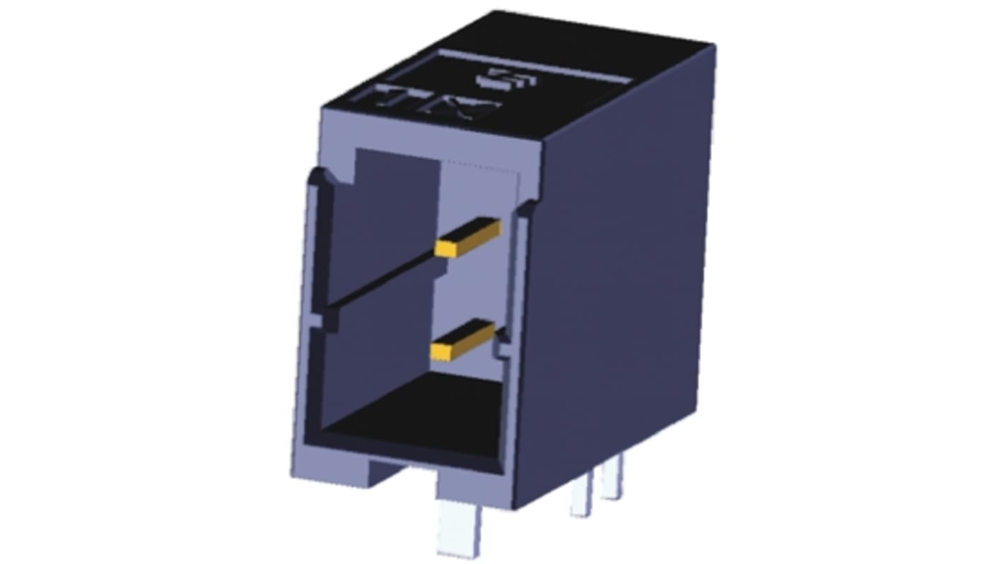 Embase pour CI TE Connectivity, Dynamic 1000, 12 pôles , 2.5mm, 2 rangées , 5.0A, Angle droit